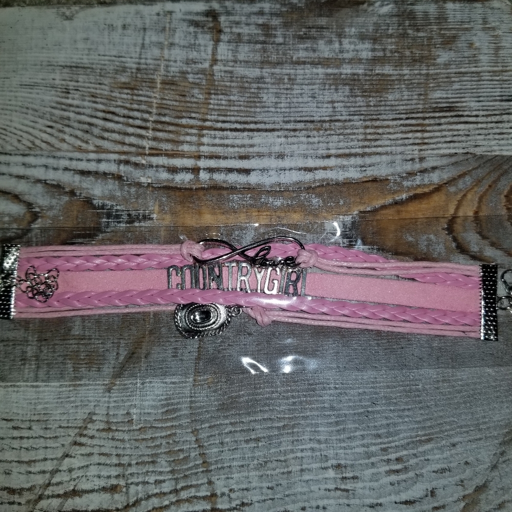 Love Country Girl Bracelet in pink - Picture 3 of 6